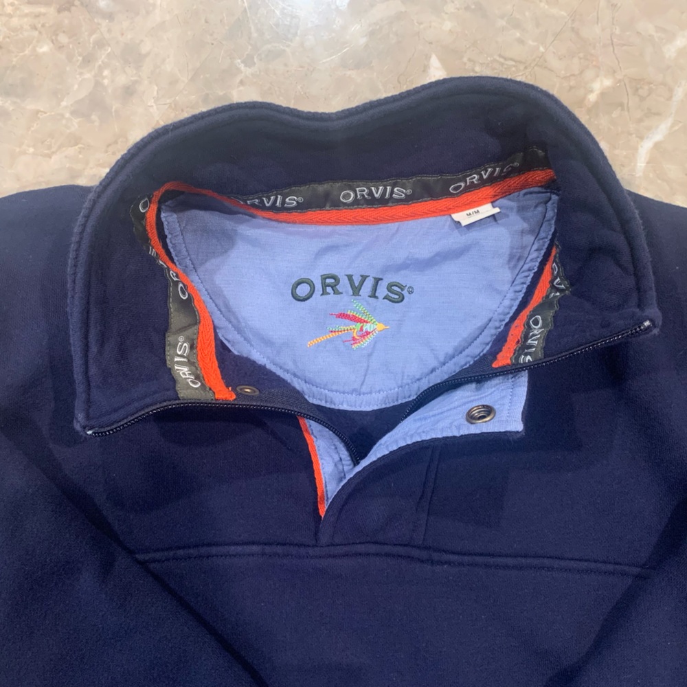 ORVIS Polo Sweatshirt M